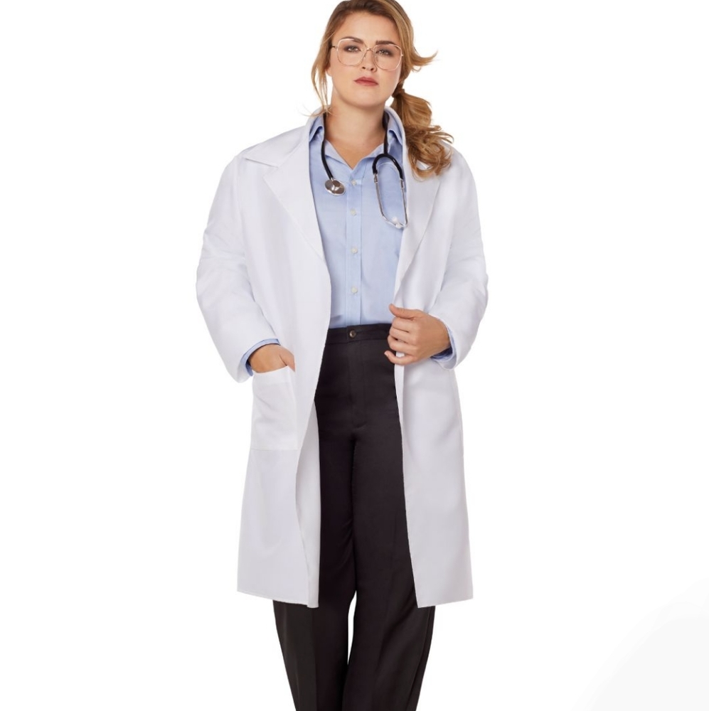 Spirit Halloween Lab Coat costume(plus)